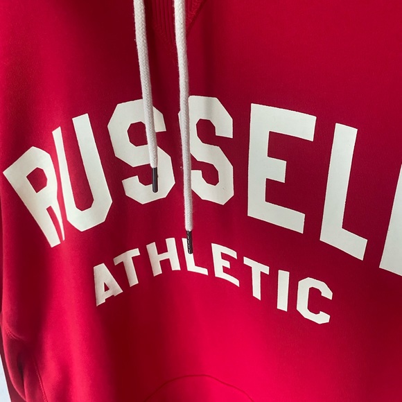 Russell Athletic Red Hoodie Sweater. Size XL. - Picture 5 of 7